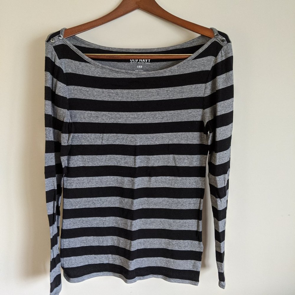 Old Navy Striped long sleeved tunic